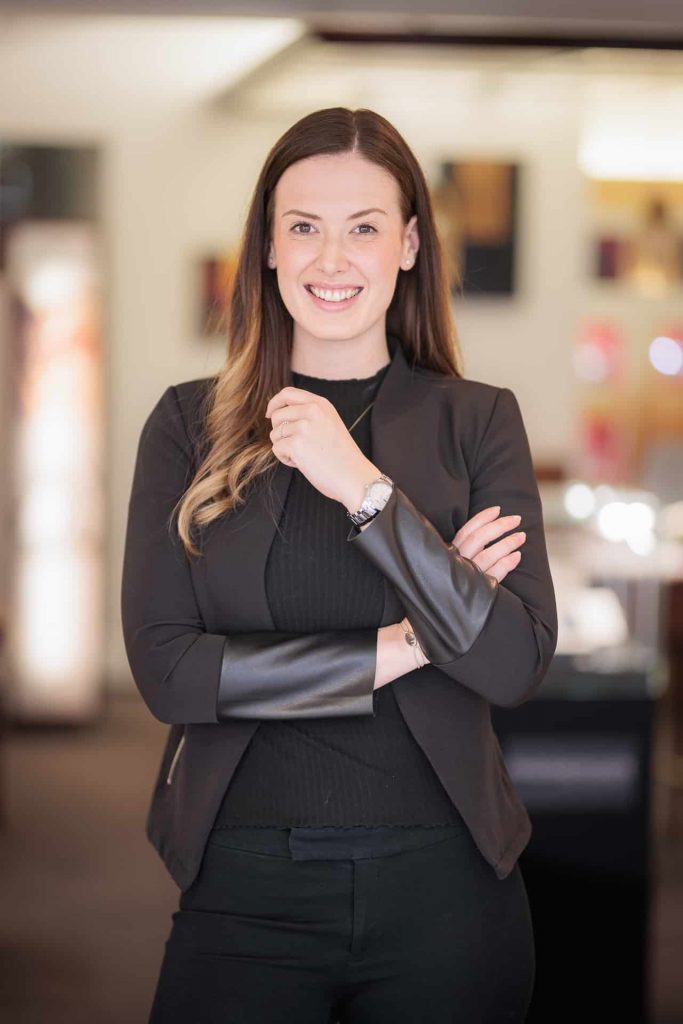 Porträt von Alexandra Sarantoulidis